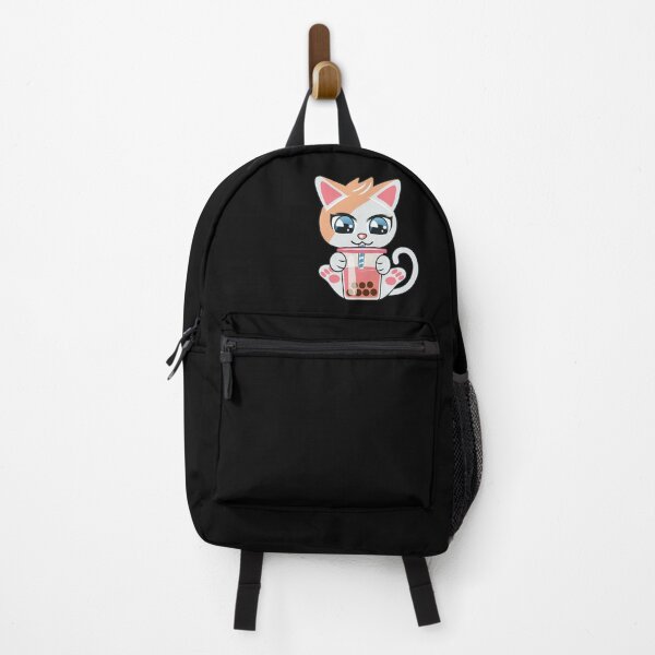 Item preview, cat drinking boba tea, cat drinking milk designed and sold by THROUGH-LIFE.