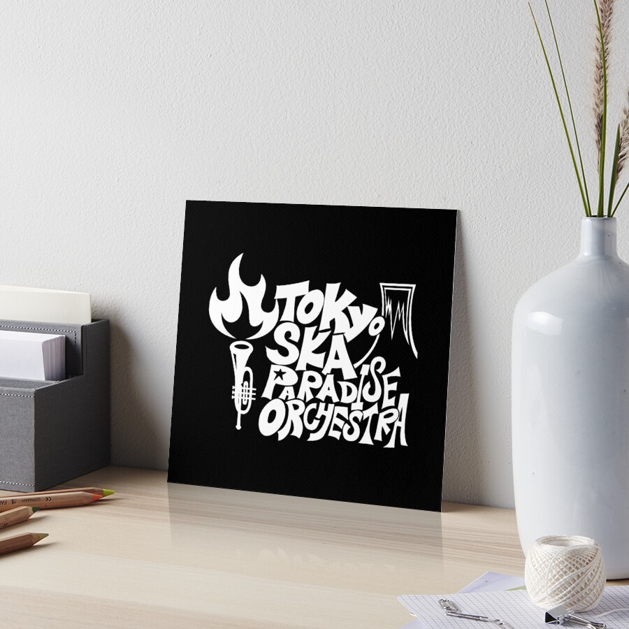 Tokyo Ska Paradise Orchestra White Logo