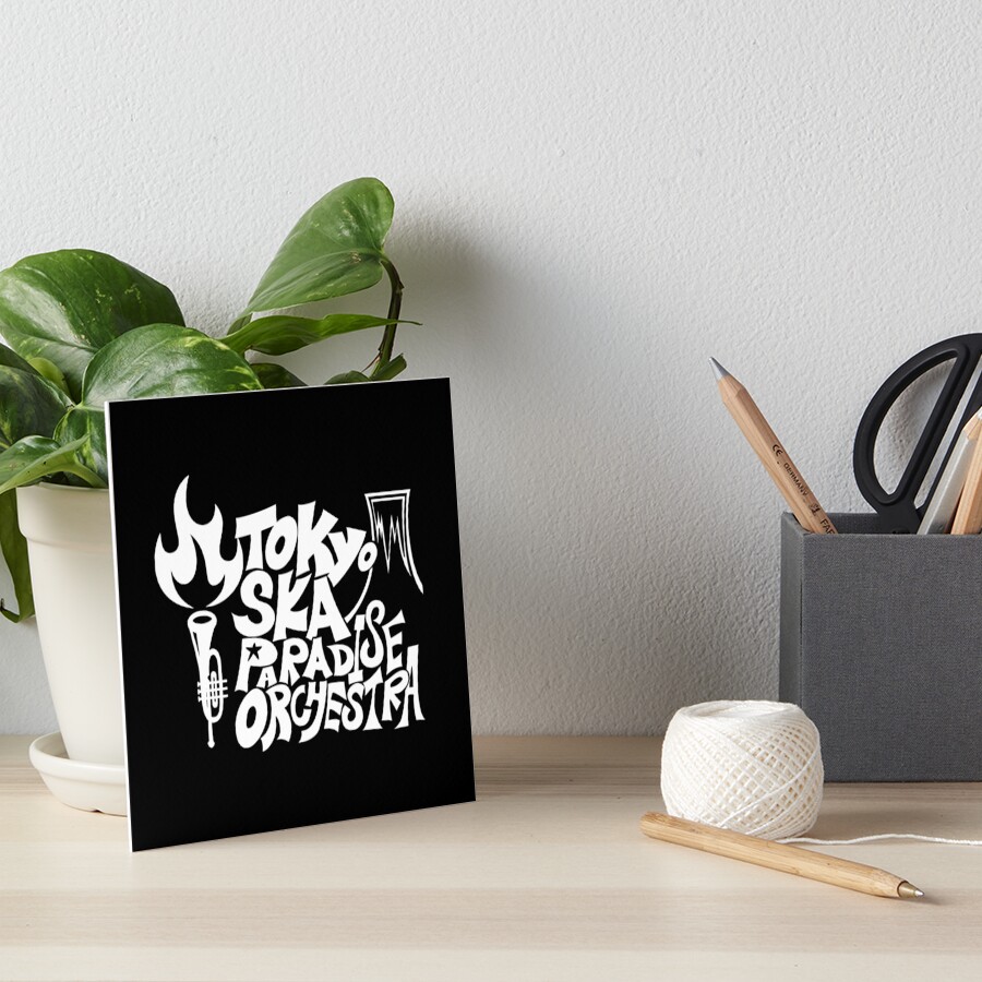 Tokyo Ska Paradise Orchestra White Logo
