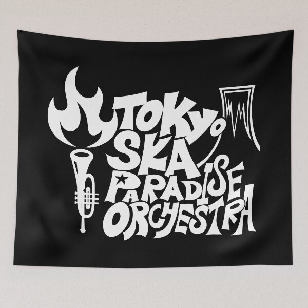 Item preview, Tokyo Ska Paradise Orchestra White Logo designed and sold by UpNorthArts.