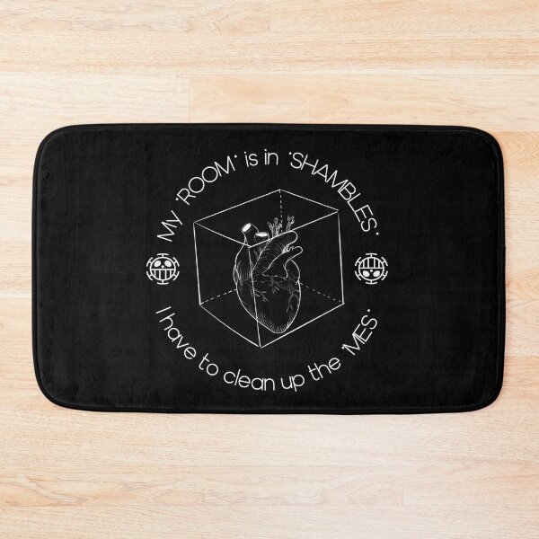 Item preview, My ROOM is in a SHAMBLES - op law heart cube designed and sold by MasterLesa.