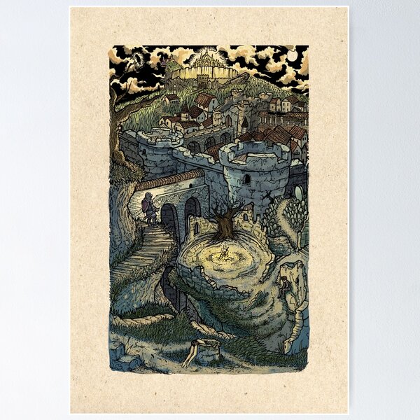 Item preview, Memories of a Distant Land (color canvas version) designed and sold by yahmza.