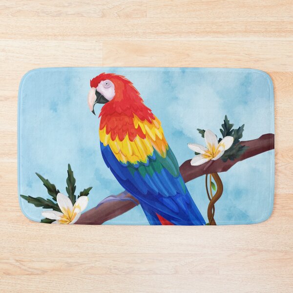 Item preview, Parrot on Branch designed and sold by Skippy-Froggy.