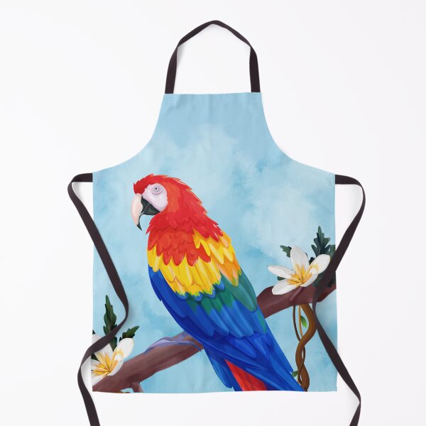 Item preview, Parrot on Branch designed and sold by Skippy-Froggy.