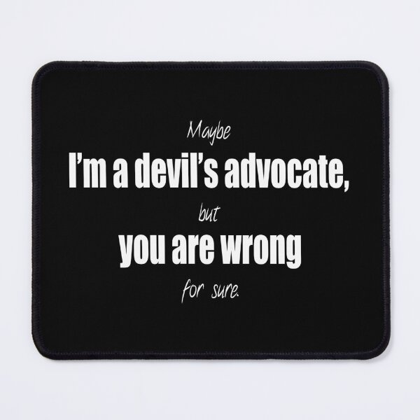 Item preview, Devil's advocate designed and sold by BeCoolByHarun.