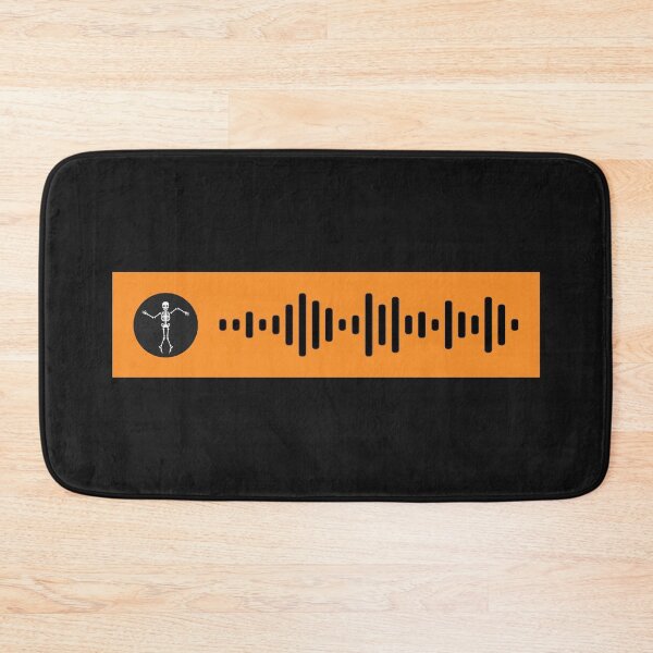 Item preview, Spooky Scary Skeletons Spotify Code designed and sold by sydgrace4.