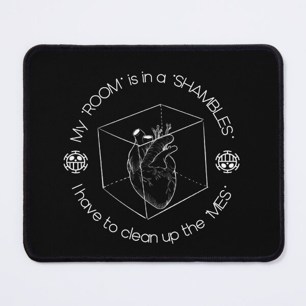 Item preview, My ROOM is in a SHAMBLES - op law heart cube designed and sold by MasterLesa.