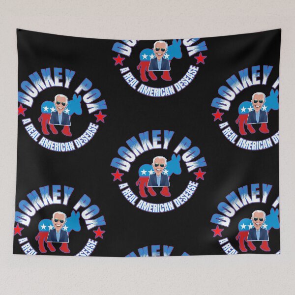 Item preview, Donkey Pox Killing America designed and sold by WoodburyLake.