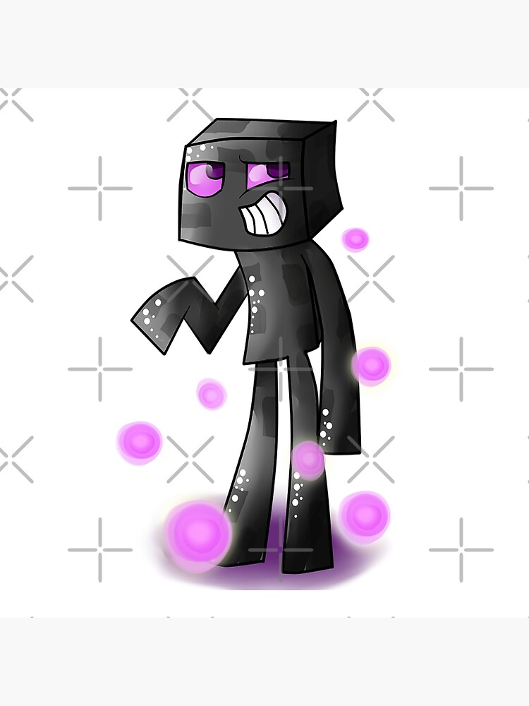 Minecraft enderman fanart