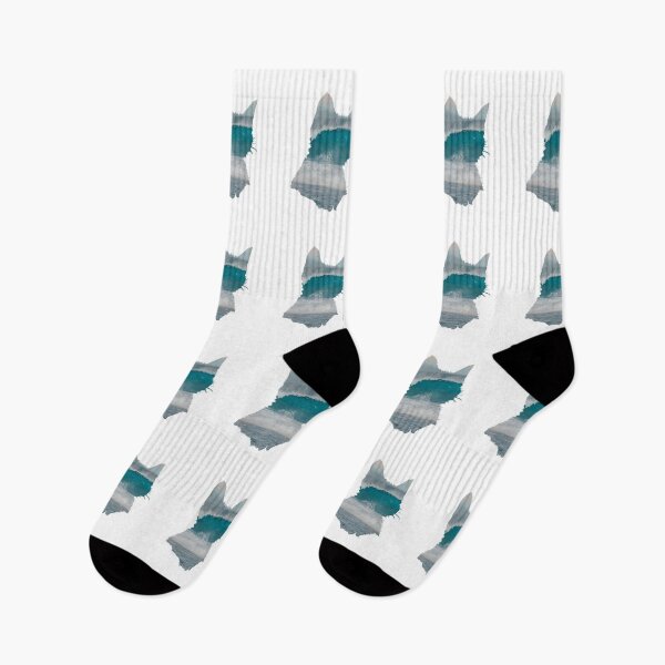 Item preview, Blue Ocean Waves Crashing on Shore Cat designed and sold by kryative.
