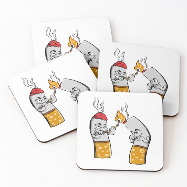 Item preview,  Kawaii Cigarette Butts Playing With Fire designed and sold by CreativeCranium.