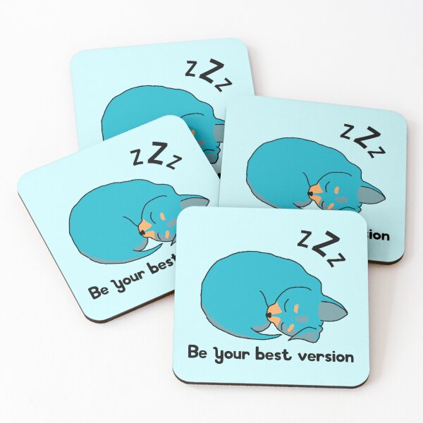 Item preview, Be your best version sleeping dog chihuahua napping  designed and sold by NerdyChibi.