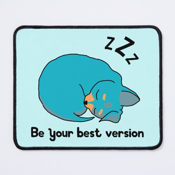 Item preview, Be your best version sleeping dog chihuahua napping designed and sold by NerdyChibi.