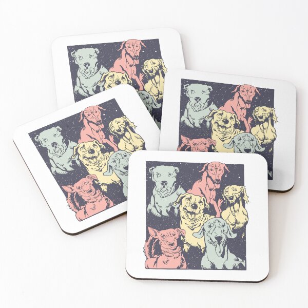 Item preview, Retro Color Dogs designed and sold by infleims.