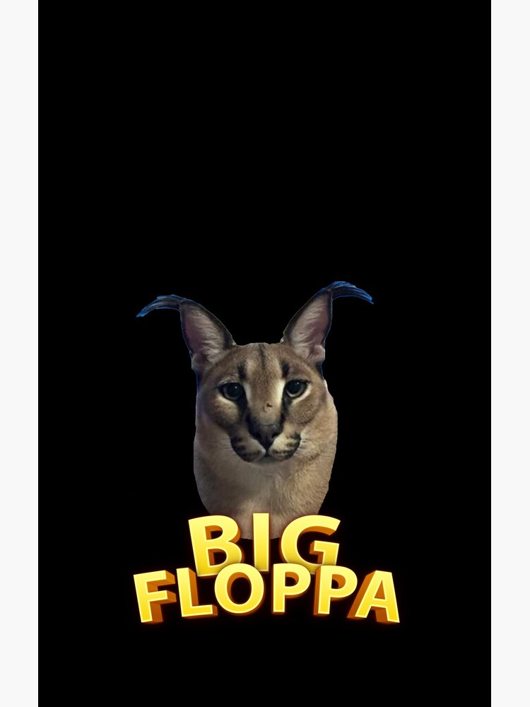Big Floppa Meme Photographic Print for Sale by definitediffere