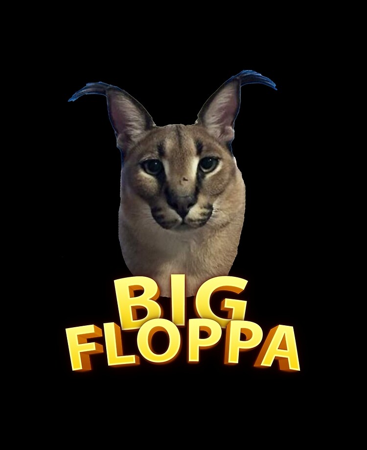 big floppa meme cat Sticker for Sale by LGBTHUMAN