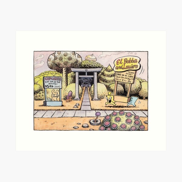 Tobias and Jube: Rivals Art Print