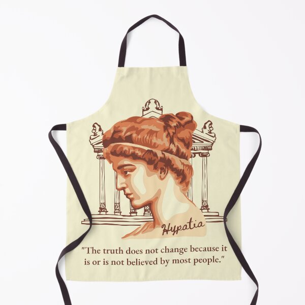 Item preview, Hypatia of Alexandria Portrait and Quote designed and sold by Unhinged Heather.