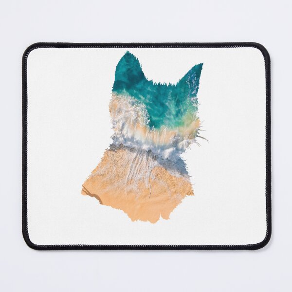 Item preview, Beach Ocean Top View Cat designed and sold by kryative.