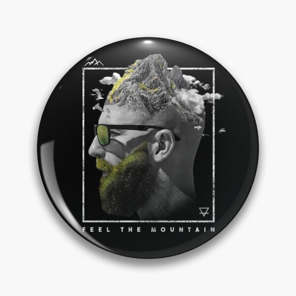 Item preview, Man in sunglasses mountain head double exposure designed and sold by Rob-Son.