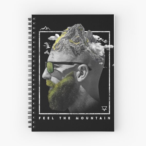Item preview, Man in sunglasses mountain head double exposure designed and sold by Rob-Son.