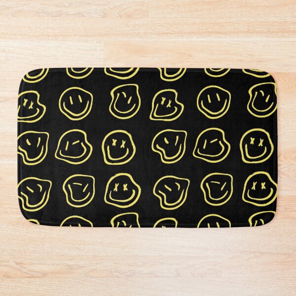 Item preview, Wonky Smiley Faces Pattern designed and sold by Lisa Ghosheh.