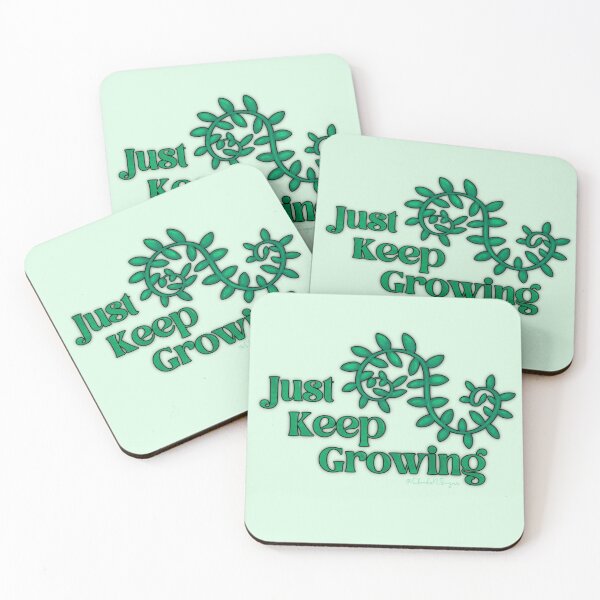 Item preview, Just Keep Growing designed and sold by CloudsnSugar.