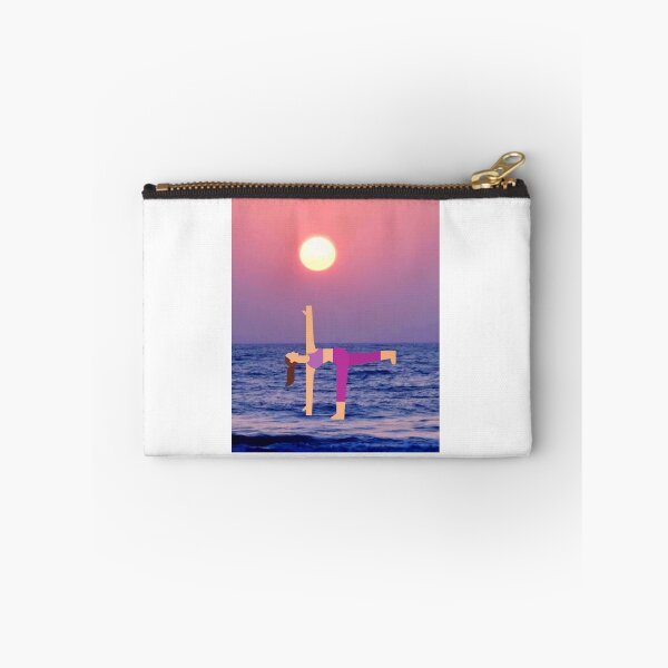 Item preview,  HALF MOON YOGA POSE ON THE OCEAN designed and sold by marie1919.