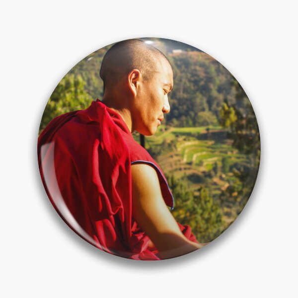 Item preview, Buddhist monk  designed and sold by indiafrankk.