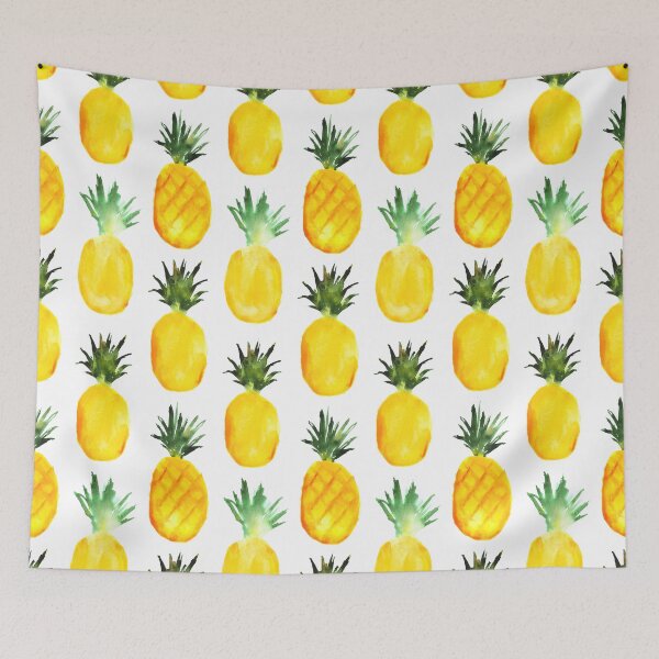 Item preview, Pineapples love || watercolor designed and sold by Katerina Tova.