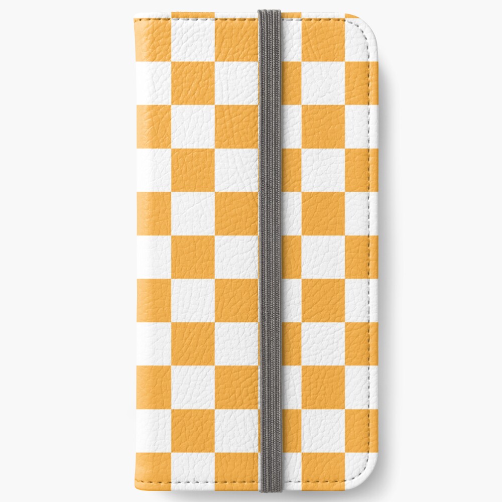 Checker board LV white phone case