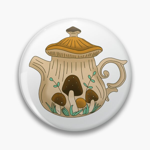 Item preview, Arnel Happy Mushroom Teapot designed and sold by Corissa Livingston.