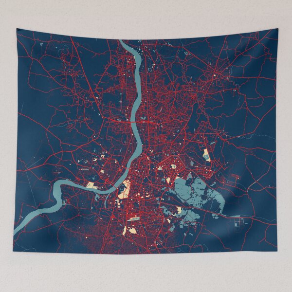 Item preview, Kolkata City Map of India - Hope designed and sold by deMAP.