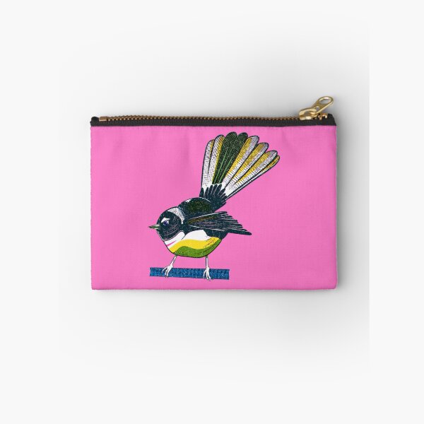 Item preview, Fantail risograph style print designed and sold by piedaydesigns.