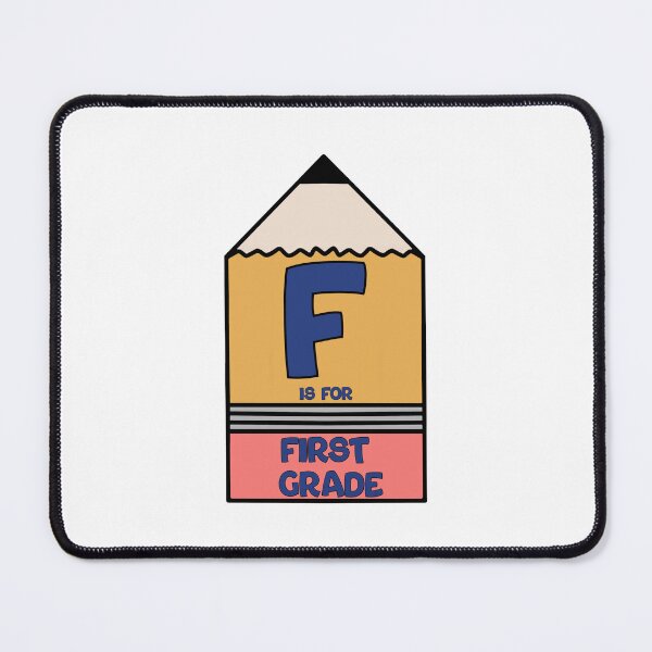 Item preview, F is For First Grade Pencil First Day of school Back to School T-Shirt designed and sold by Pogogogo.
