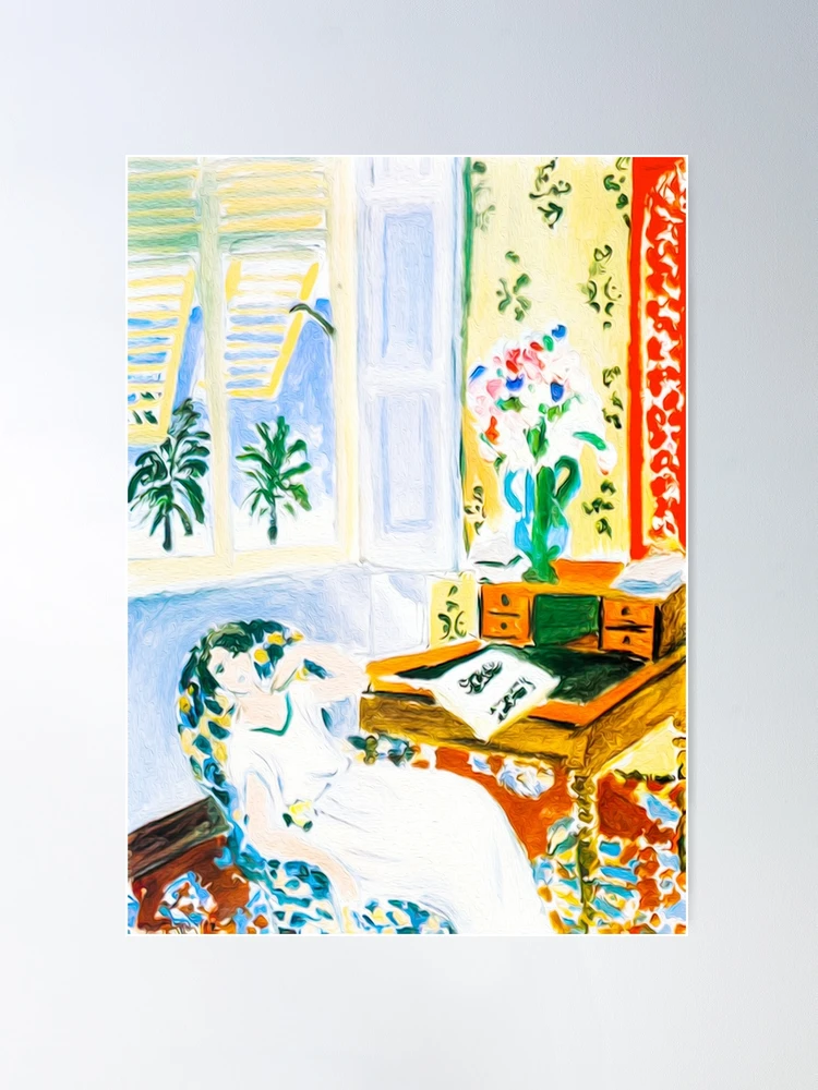 Henri Matisse, interior in nice a siesta, 1922 | Poster
