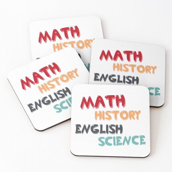 Item preview, School Subjects  designed and sold by Clothingspot.