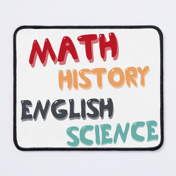 Item preview, School Subjects designed and sold by Clothingspot.
