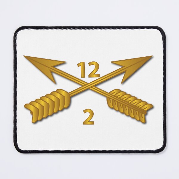 Item preview, SOF - 2nd Bn 12th SFG Branch wo Txt designed and sold by Military Insignia Products.