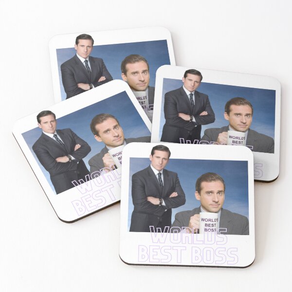 Item preview, World's Best Boss,  A.K.A Michael Scott designed and sold by ThatSlyguy77.