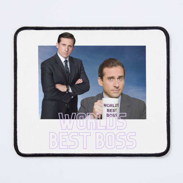 Item preview, World's Best Boss, A.K.A Michael Scott designed and sold by ThatSlyguy77.