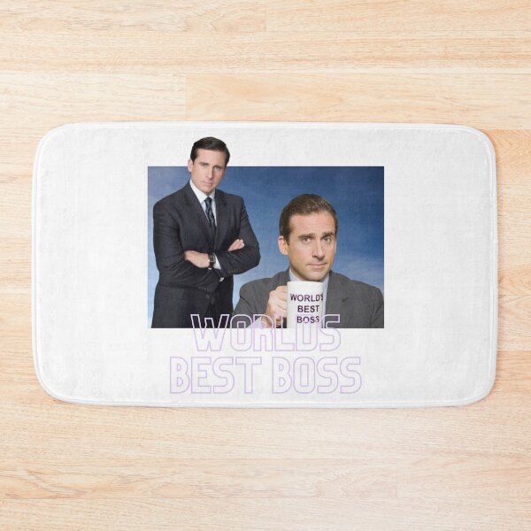 Item preview, World's Best Boss,  A.K.A Michael Scott designed and sold by ThatSlyguy77.