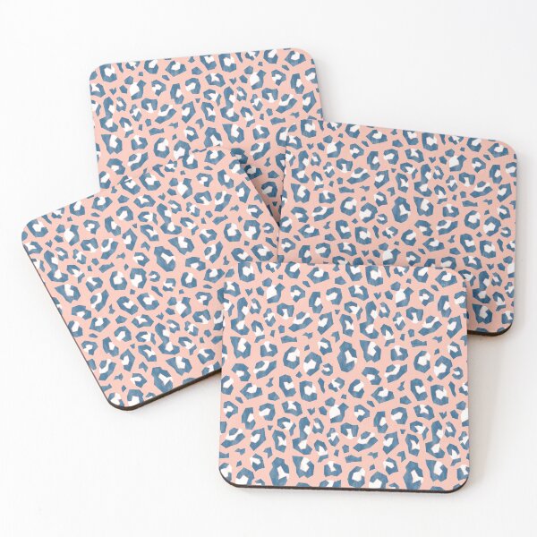 Item preview, Blush Pink Geometric Leopard Print designed and sold by Carolina Diaz.