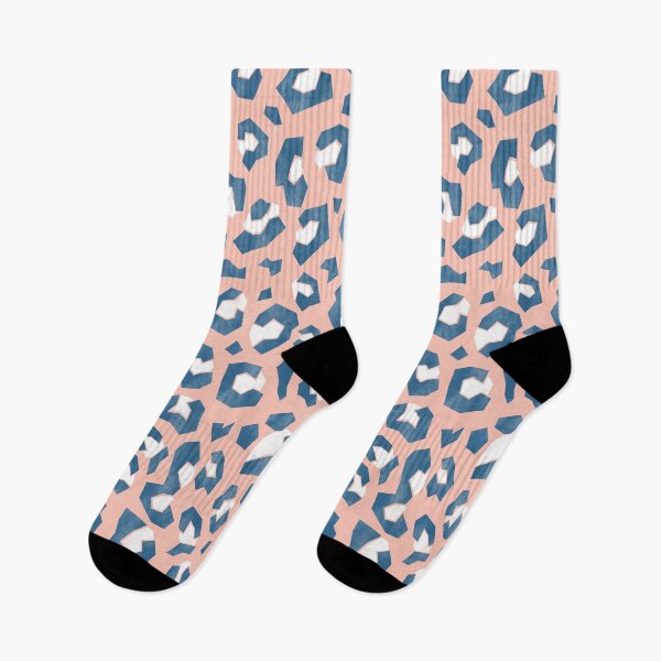 Item preview, Blush Pink Geometric Leopard Print designed and sold by Carolina Diaz.