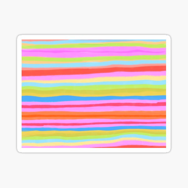 I love stripes! Sticker