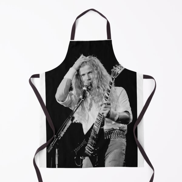 Item preview, Dave Mustaine - BW Photograph designed and sold by ConcertImages.