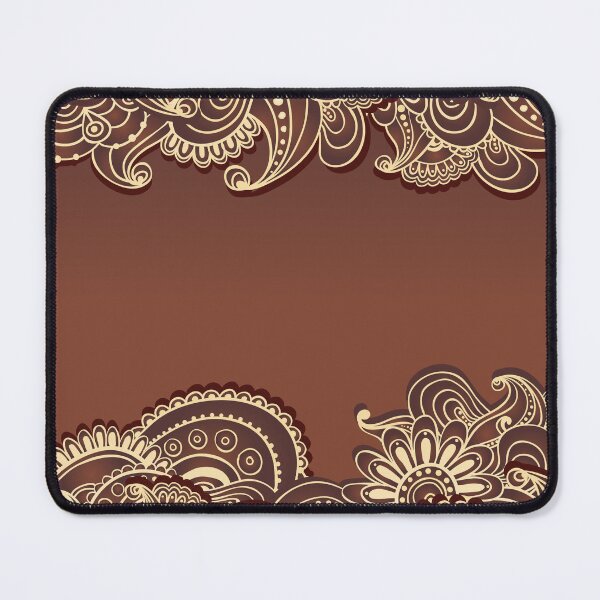 Item preview, Brown floral luxury design for home furniture designed and sold by Amirsaat.