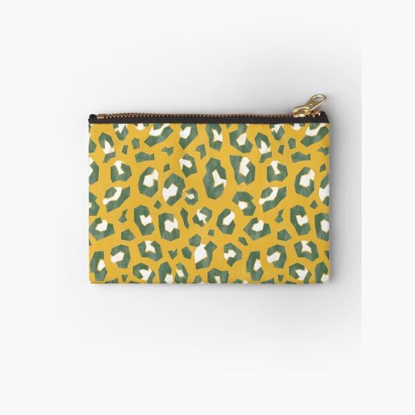 Item preview, Yellow Geometric Leopard Print designed and sold by Carolina Diaz.