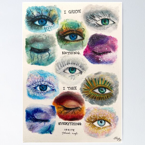 Item preview, Shatter Me Eyes designed and sold by busyzoo.