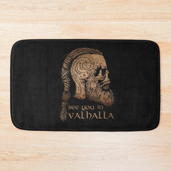 Artikelvorschau, Wikinger Odin Nordische Mythologie Wir sehen uns in Walhalla Männer Frauen, Wikingerkleidung entworfen und verkauft von OSTONSHOP.